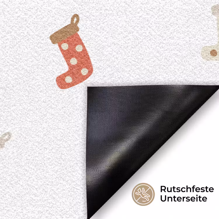Illustratie - Kerstsokken - Wit Deurmat klein 898 -antislip_DE