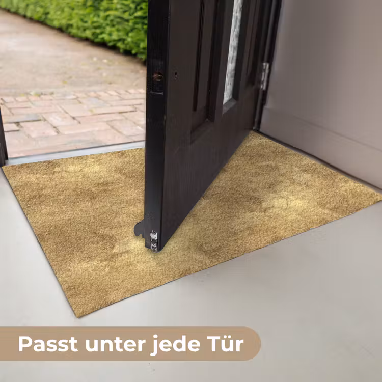 Industrieel - Textuur - Goud Deurmat klein 898 -USP_DE