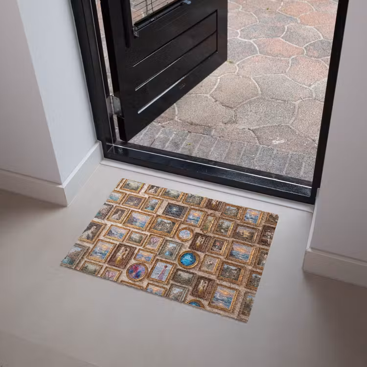 Interieur - Kunst - Collectie - Klassiek - Goud Deurmat klein -sfeer5