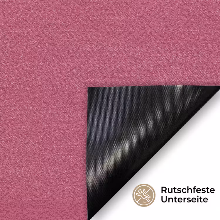 eat me out don't stress me out - Roze - Minimalistisch Deurmat klein -antislip_DE