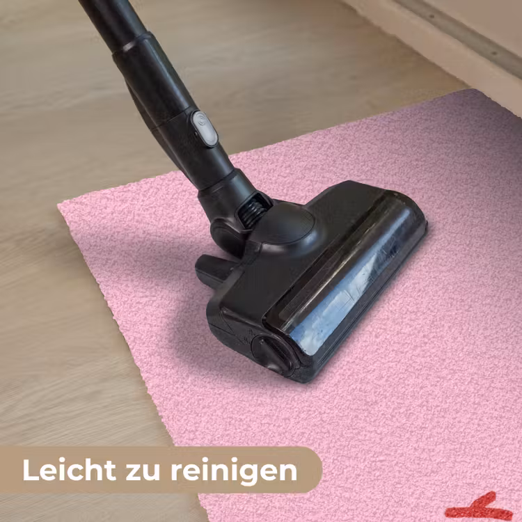Yes you can do it - Rood - Roze Deurmat klein -reinigen_DE