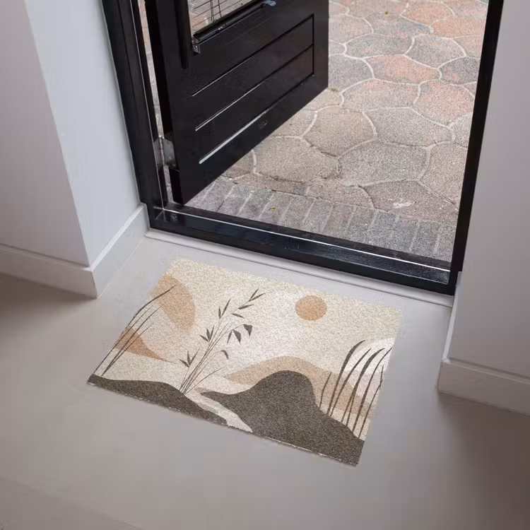 Japandi - Landschap - Beige Deurmat klein -sfeer5