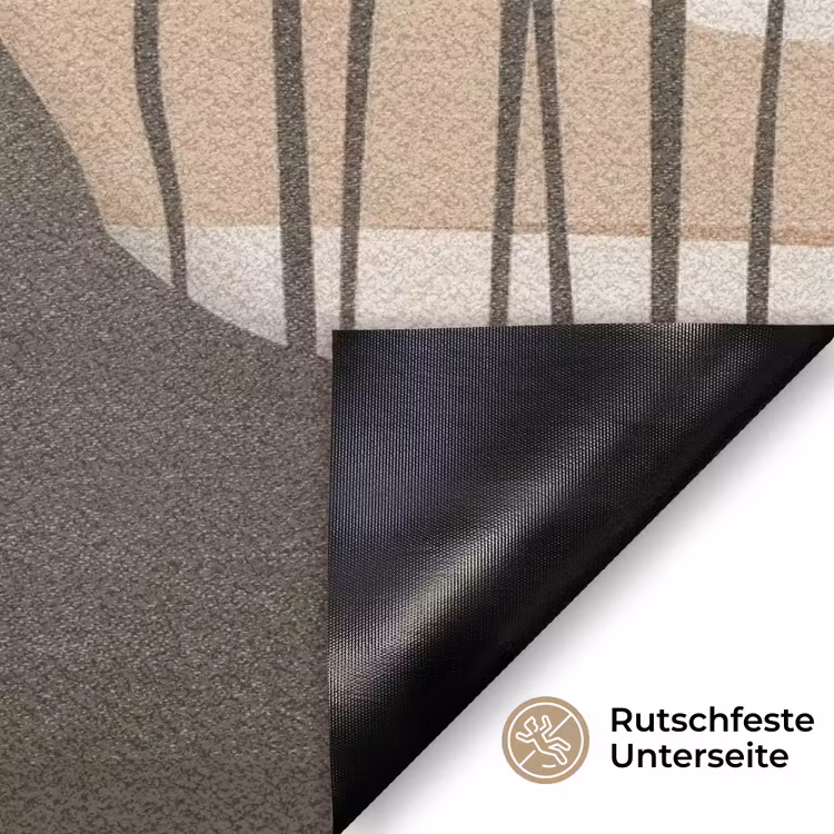 Japandi - Landschap - Beige Deurmat klein -antislip_DE