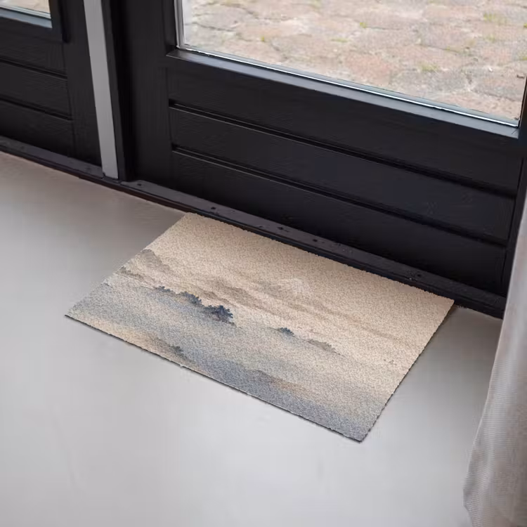 Japans - Landschap - Beige Deurmat klein -sfeer2