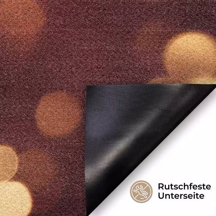 Jingle - Bells - Kerst - Rood Deurmat klein -antislip_DE