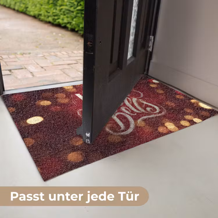 Jingle - Bells - Kerst - Rood Deurmat klein -USP_DE