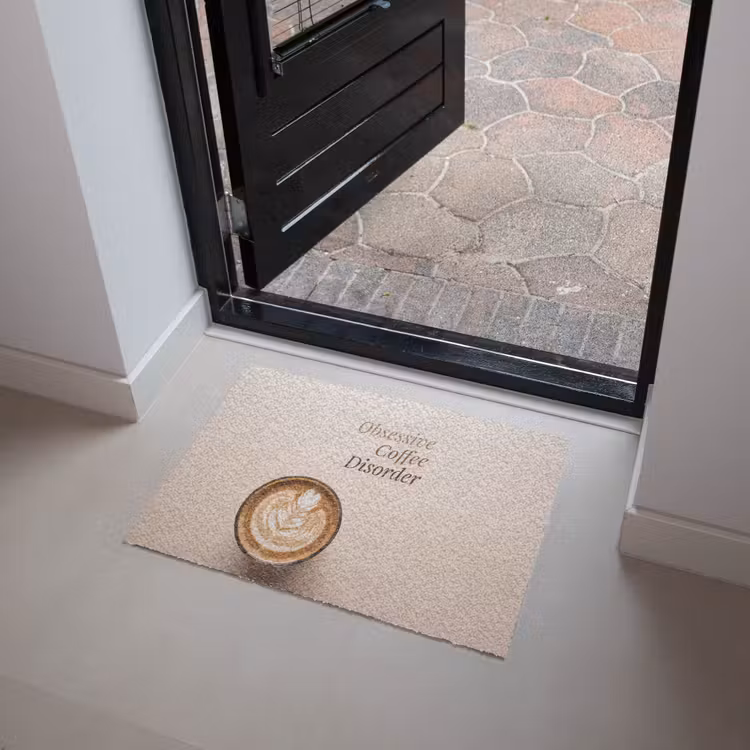 Koffie - Obessive Coffee Disorder - Beige Deurmat klein -sfeer5