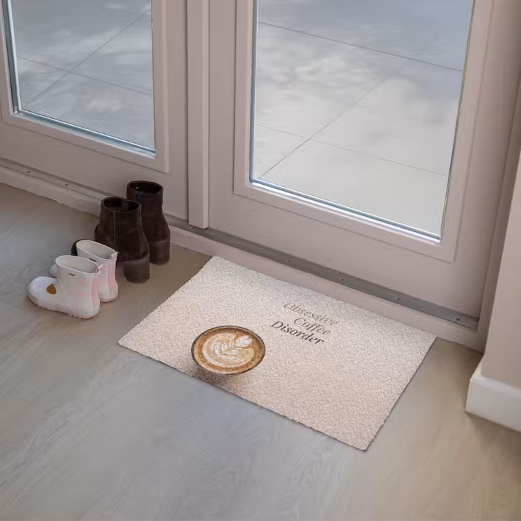 Koffie - Obessive Coffee Disorder - Beige Deurmat klein -sfeer3