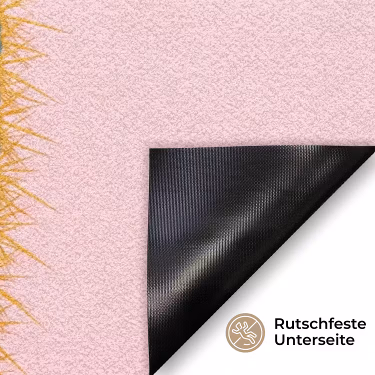 Cactussen - Modern - Pastel Deurmat klein -antislip_DE