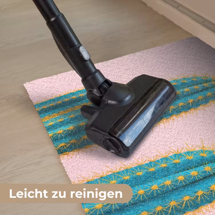 Cactussen - Modern - Pastel Deurmat klein -reinigen_DE