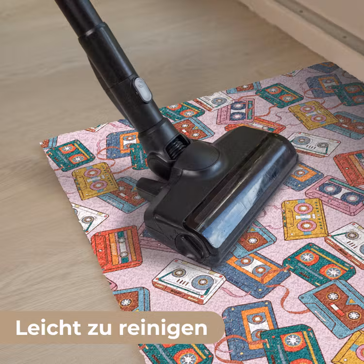 Cassette - Patroon - Roze Deurmat klein 898 -reinigen_DE