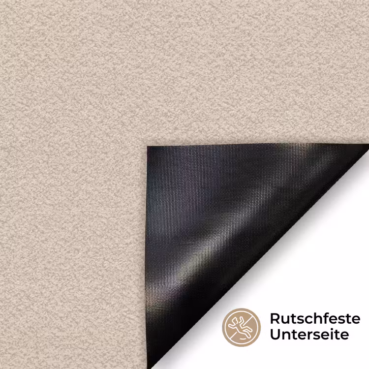 Cat - Beige - Welcome - Goodbye Deurmat klein -antislip_DE