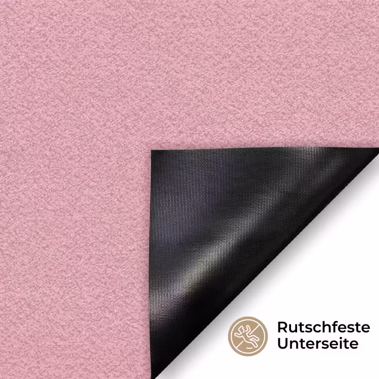 Cat - Quote - Pink Deurmat klein -antislip_DE