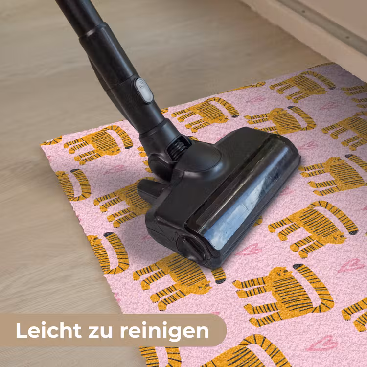 Katten - Roze - Hartjes Deurmat klein 898 -reinigen_DE