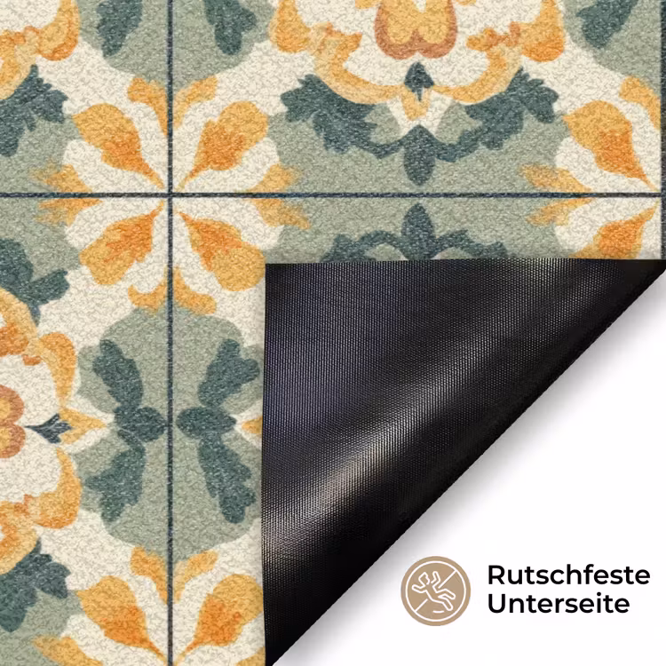 Keramiek - Verweerd - Kleurrijk Deurmat klein 898 -antislip_DE