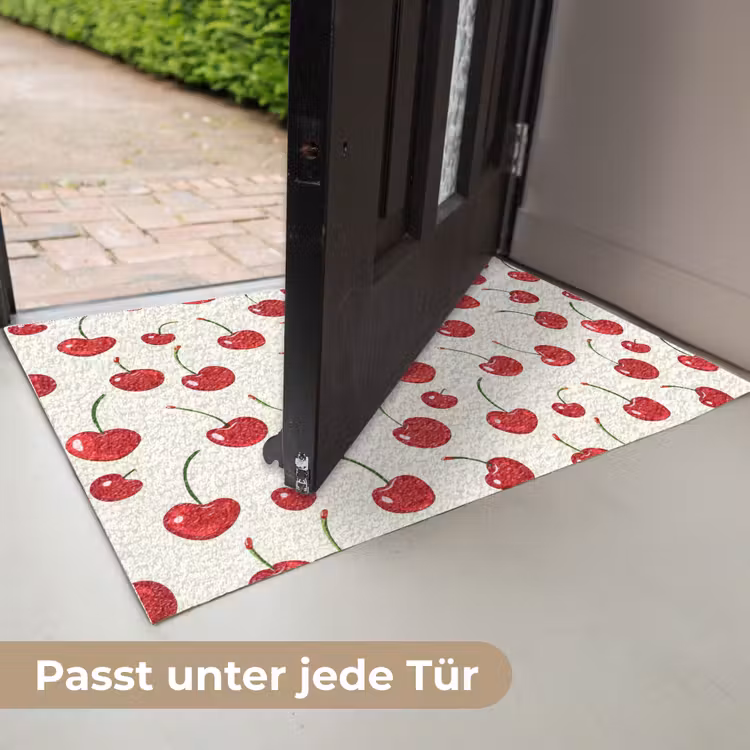 Kersen - Minimalistisch - Rood Deurmat klein 898 -USP_DE