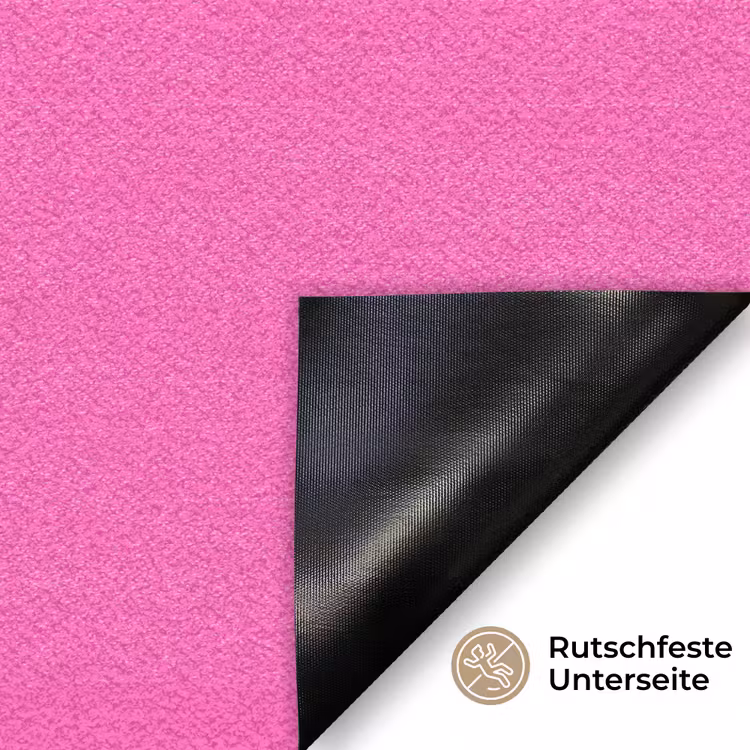 Kers - Roze - Fruit Deurmat klein -antislip_DE