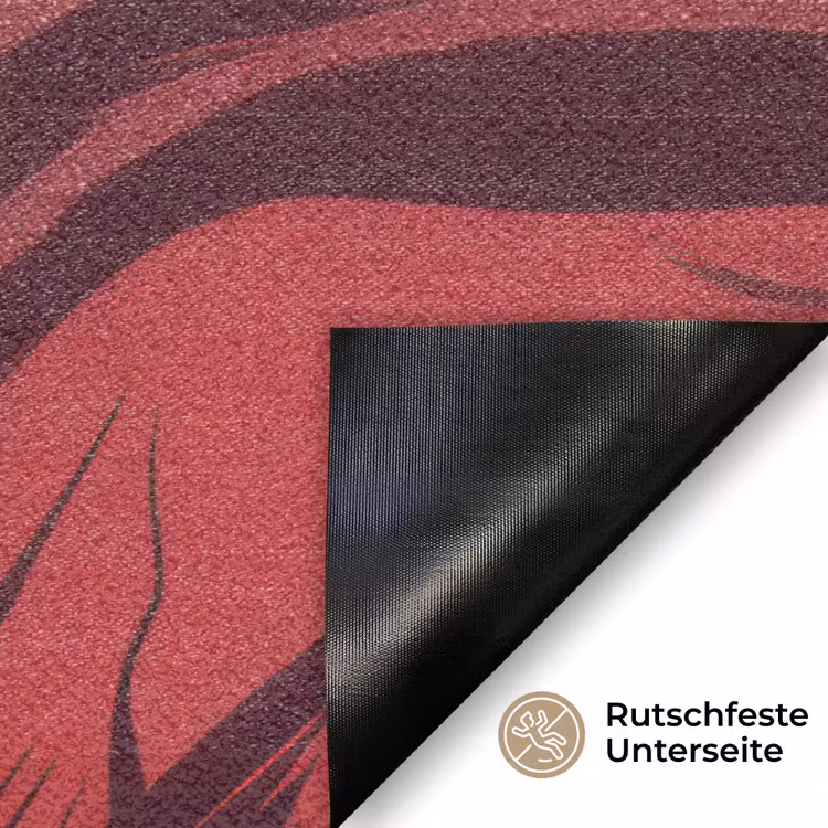 Kussen - Personen - Retro - Bordeaux Deurmat klein -antislip_DE