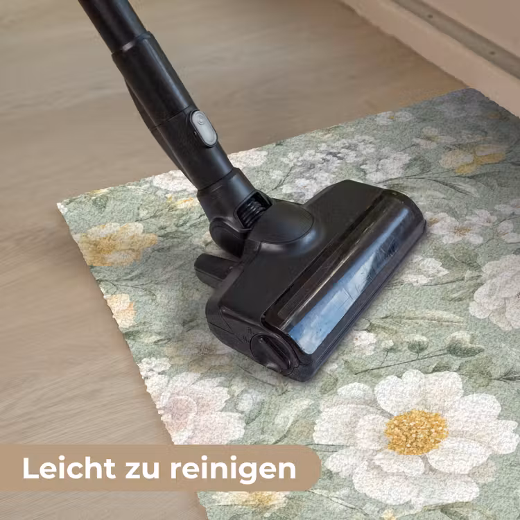 Klassiek - Bloemenpatroon - Kleurrijk Deurmat klein 898 -reinigen_DE