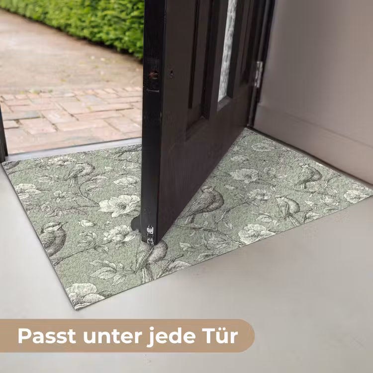 Klassiek - Botanisch - Groen Deurmat klein 898 -USP_DE