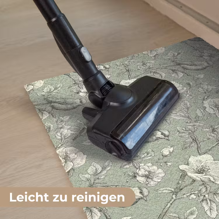 Klassiek - Botanisch - Groen Deurmat klein 898 -reinigen_DE