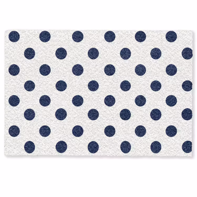 Klassiek - Stippen - Blauw Deurmat klein 898 -zkaufland3d