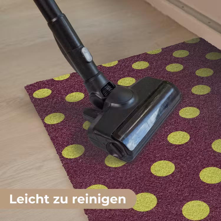 Klassiek - Stippen - Groen Deurmat klein 898 -reinigen_DE