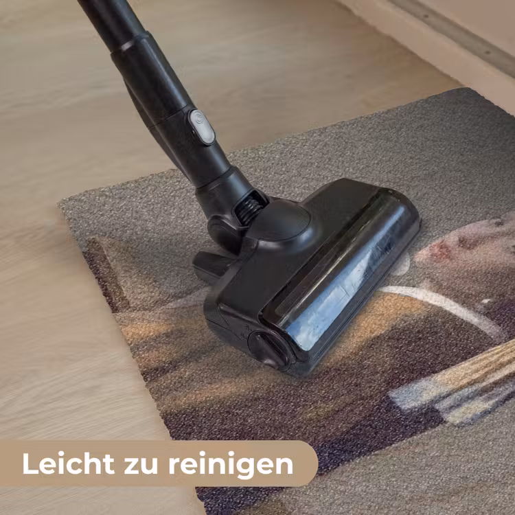 Klassiek - Humor - Kleurrijk Deurmat klein -reinigen_DE