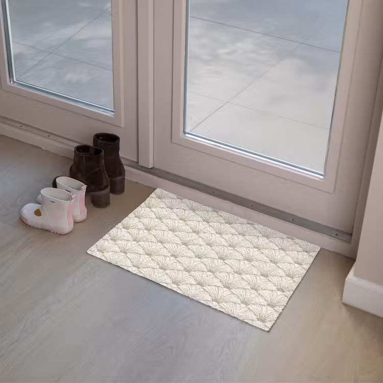 Klassiek - Art - Beige Deurmat klein 898 -sfeer3