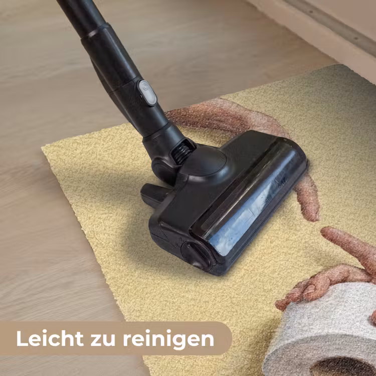Klassiek - Kunst - Humor Deurmat klein -reinigen_DE