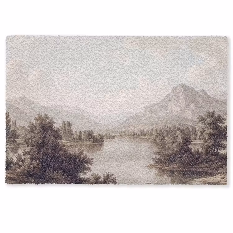 Klassiek - Landschap - Sereen Deurmat klein -zkaufland3d