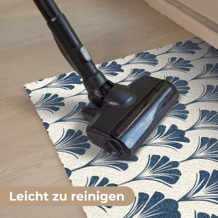 Klassiek - Motief - Blauw Deurmat klein 898 -reinigen_DE