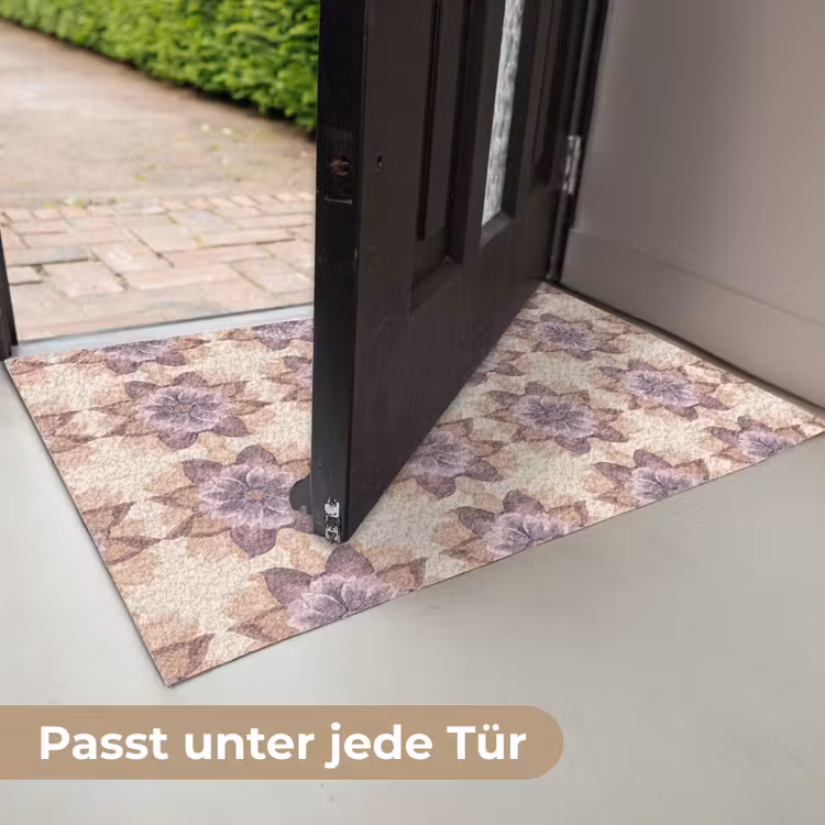 Klassiek - Patroon - Paars Deurmat klein 898 -USP_DE