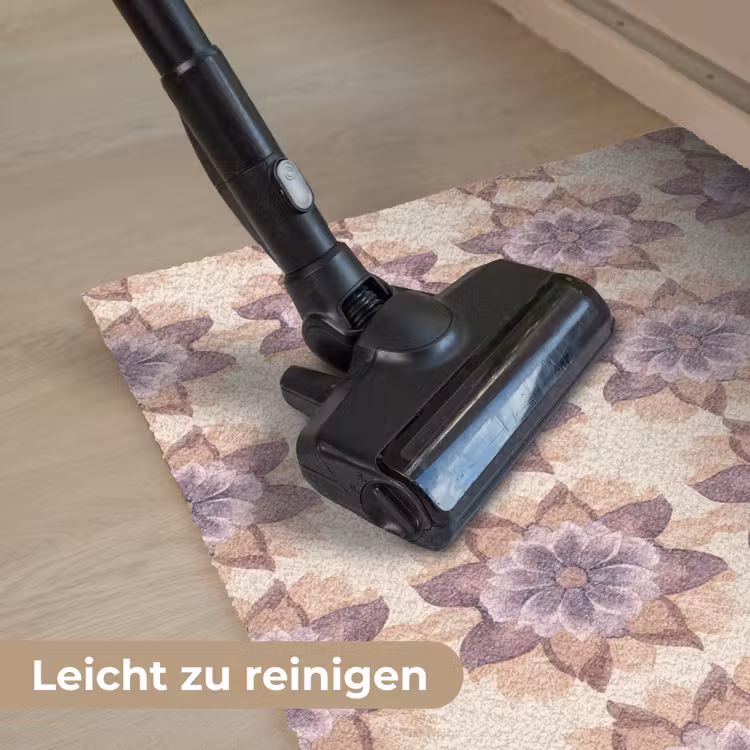 Klassiek - Patroon - Paars Deurmat klein 898 -reinigen_DE