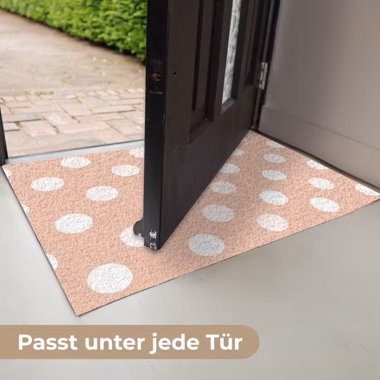 Klassiek - Polka - Perzik Deurmat klein 898 -USP_DE