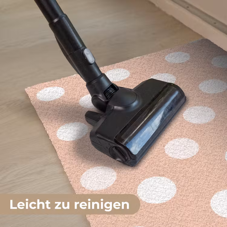 Klassiek - Polka - Perzik Deurmat klein 898 -reinigen_DE