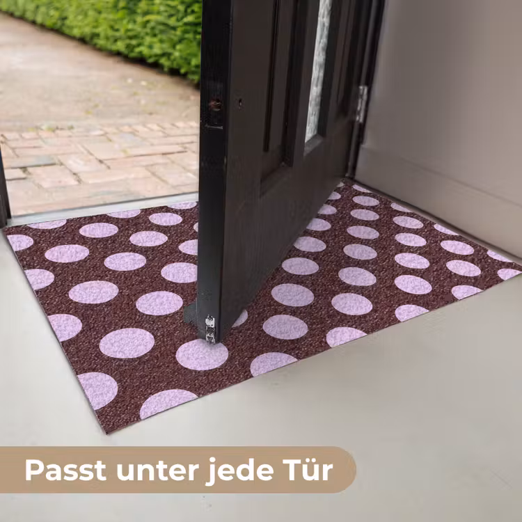 Klassiek - Stippen - Paars Deurmat klein 898 -USP_DE
