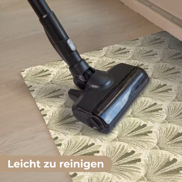 Klassiek - Waaier - Groen Deurmat klein 898 -reinigen_DE