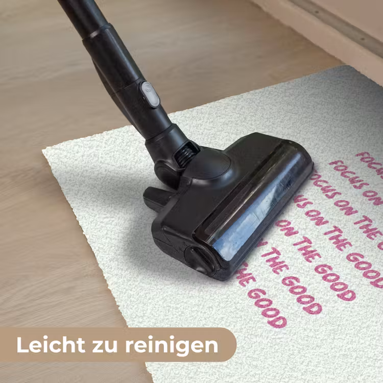 Focus on the good - Roze Deurmat klein -reinigen_DE