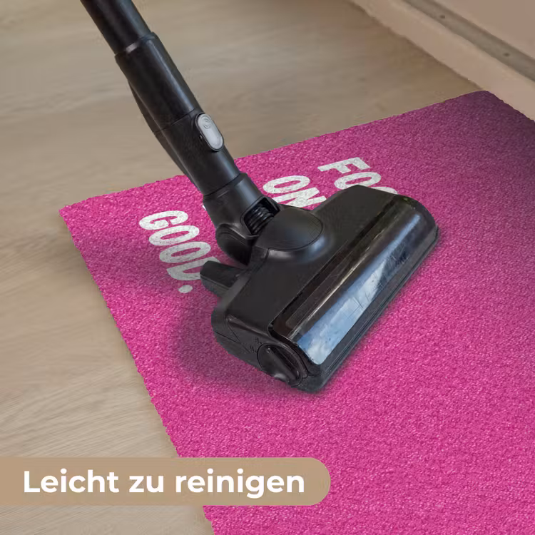 Focus on the good - Roze - Simple Deurmat klein -reinigen_DE