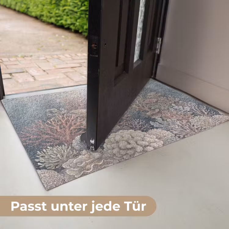 Koraal - Zeeleven - Onderwater - Illustratie - Natuur Deurmat klein -USP_DE