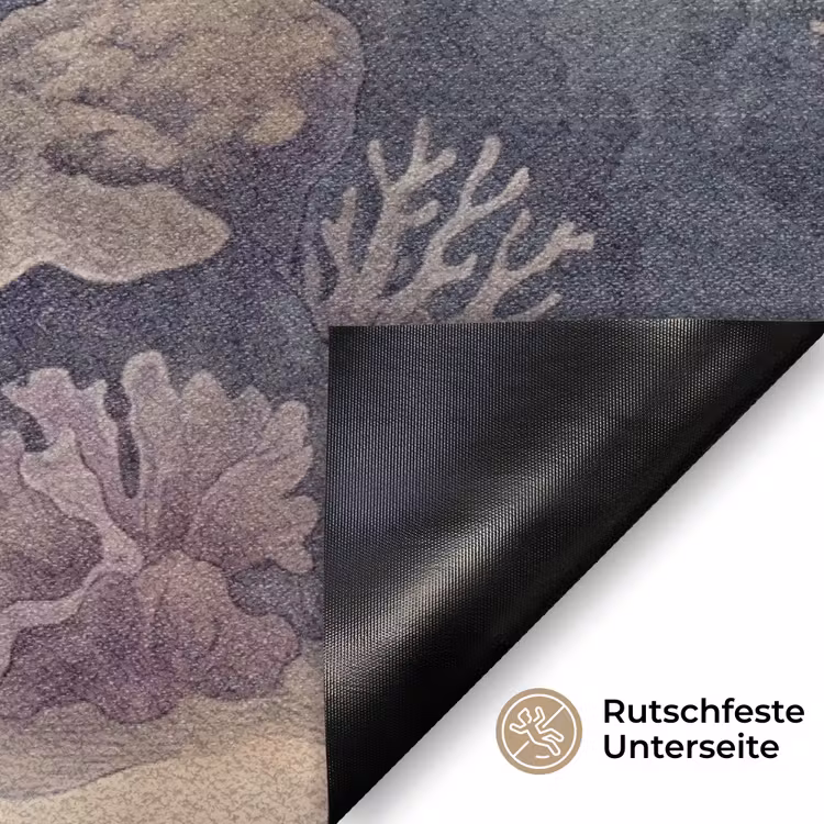 Koraal - Onderwater - Natuur - Roze Deurmat klein -antislip_DE