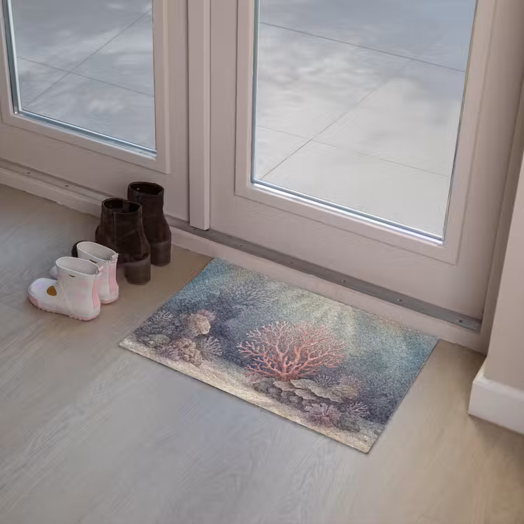 Koraal - Onderwater - Natuur - Roze Deurmat klein -sfeer3