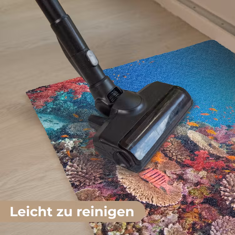 Koraalrif - Vissen - Onderwater - Tropisch - Rood Deurmat klein -reinigen_DE