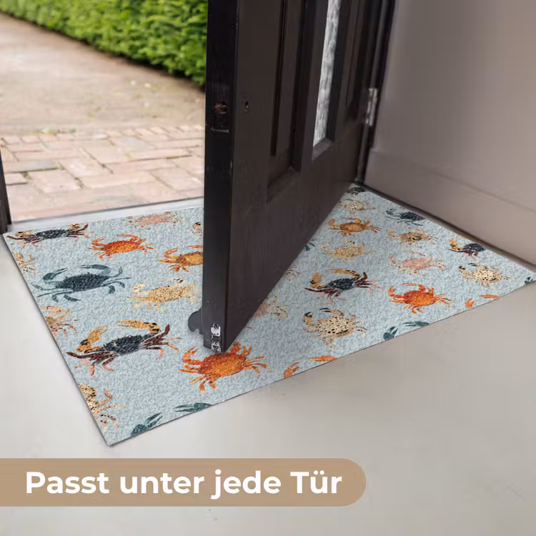 Krabben - Speels - Kleurrijk Deurmat klein 898 -USP_DE
