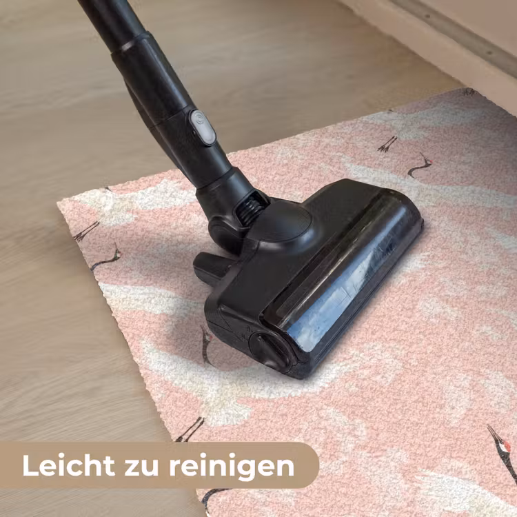 Kraanvogels - Bloesem - Roze Deurmat klein 898 -reinigen_DE