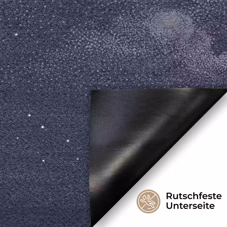 Kraanvogels - Nachthemel - Blauw Deurmat klein -antislip_DE