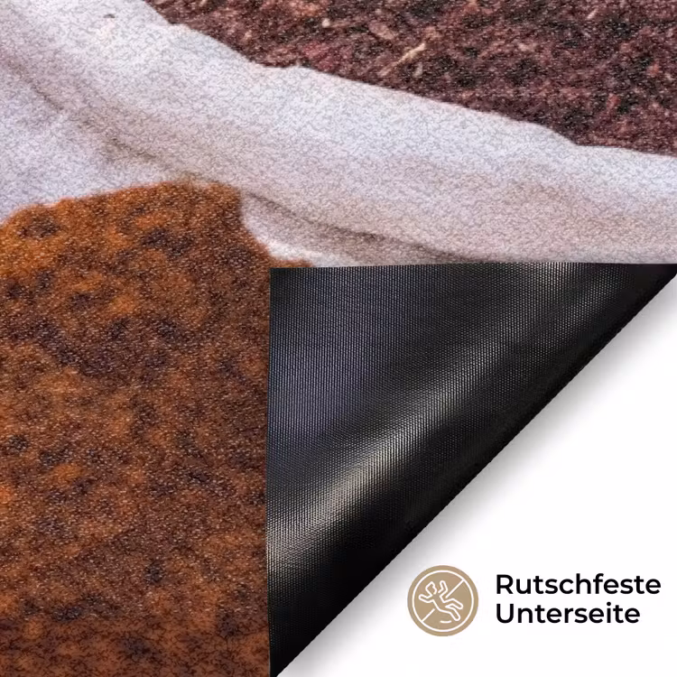Fußmatte - Kräuter – Markt – Essen - Kruiden - Markt - Eten Deurmat klein