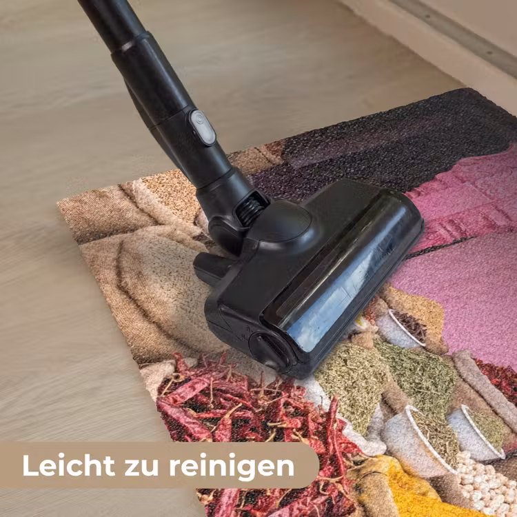 Fußmatte - Kräuter – Markt – Rosa - Kruiden - Markt - Roze Deurmat klein