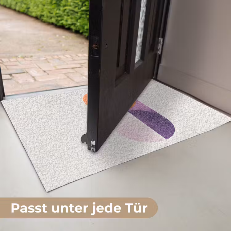 Cirkels - Abstract - Paars Deurmat klein -USP_DE
